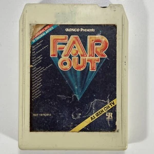 8-Track Tape 1975 RONCO " FAR OUT " Styx Manilow Issac Hayes J Taylor - Tested - Picture 1 of 11