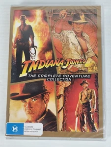 Indiana Jones: The Complete Adventure Collection 1-4 DVD Region 4 BRAND NEW - Bild 1 von 2