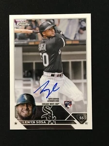 Lenyn Sosa 2023 Topps Chrome Baseball Rookie Autograph RC Auto - Picture 1 of 2