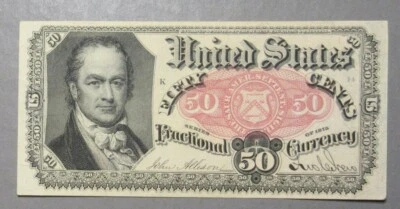 50 Cent Fifth Issue Fractional Currency Attractive Uncirculated - Image 1 of 2
