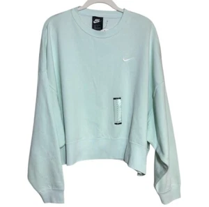Nike Trend Fleece Crew Oversized Sweatshirt CK0168-394 Neuwertig Damen Größe L - Bild 1 von 5
