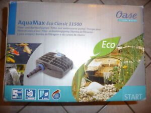 OASE AquaMax ECO Classic 11500, Teichpumpe, Filterpumpe, Bachlauf, Neu OVP