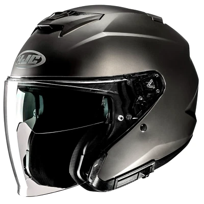 HJC i31 Sunscreen Motorcycle Helmet Titanium Gray XS SM MD LG XL 2XL I-31 DOT - Image 1 of 3