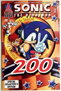SONIC The HEDGEHOG Comic Book #200 July 2009 First Edition Bagged & Boarded NM - Bild 1 von 3