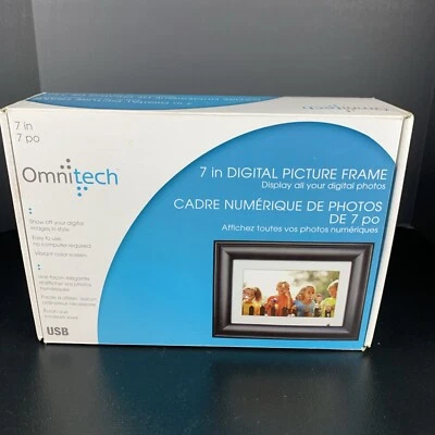 2070A   NEW OmniTech  7 Inch Digital Photo Frame - Image 1 of 3