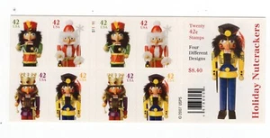 2008 42 cent Nutcrackers booklet of 20 Scott #4363b, Mint NH - Picture 1 of 1