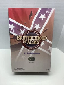 Confraternita d'Armi C.S. 57th Virginia Fanteria 12" Figura Giocattolo Sideshow Nuovo con scatola - Foto 1 di 11