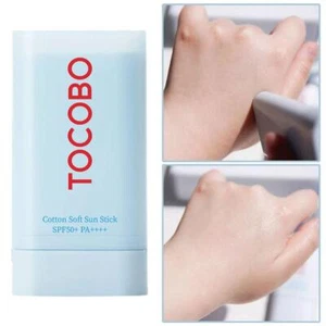 19g Tocobo Cotton Soft Sun Stick Sunscreen SPF50 High Protection Stick~2025! - Picture 1 of 12