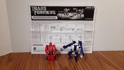 Transformers Allspark Battles Cliffjumper vs Recon Barricade 2007 Complete - Image 1 of 4