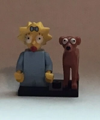 Lego Simpsons Series 2 Maggie Simpson and SHL, Retired from 2014 - Image 1 of 3