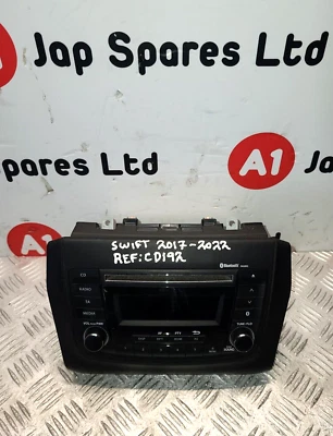 SUZUKI SWIFT MK8 2017 - 2022 STEREO HEAD UNIT 39101-52R32 ( REF : CD192 ) - Image 1 of 4