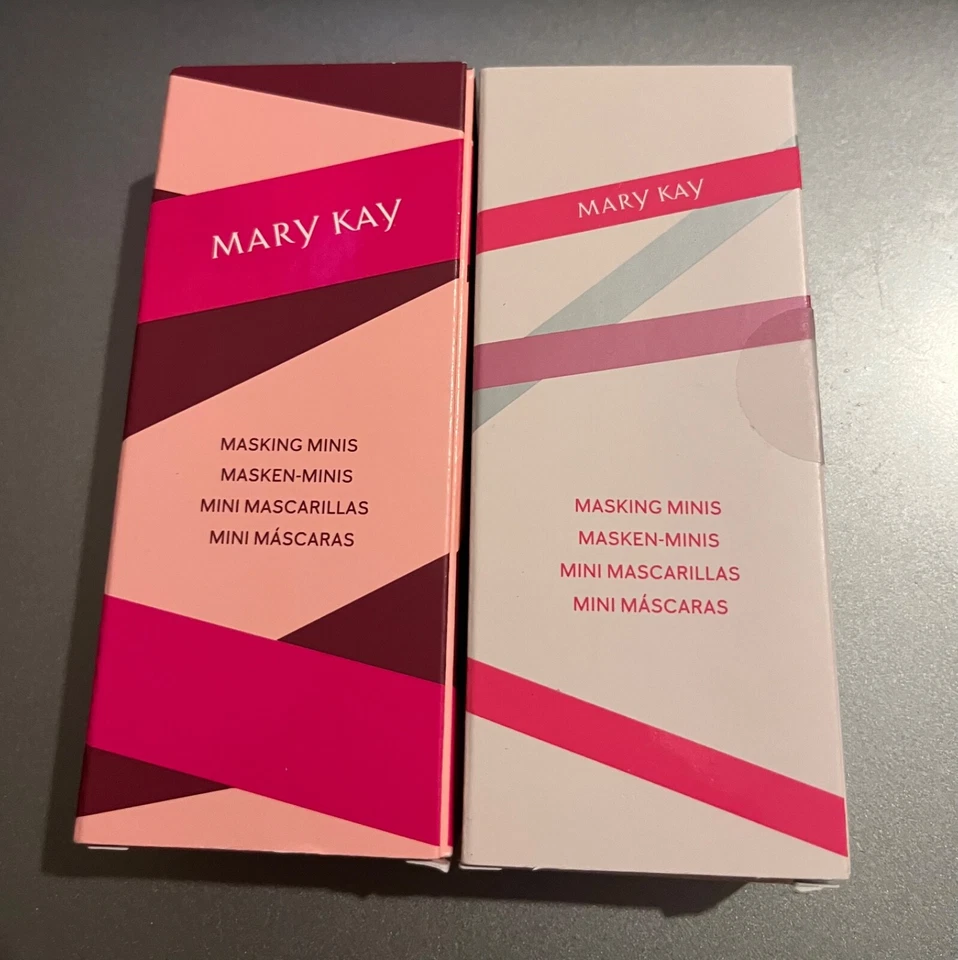 Mary Kay Masking Minis Limited Edition Gel Mask &Charcoal Mask + pink clay mask - Image 1 of 1