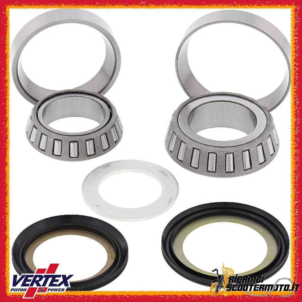 Kit cojinete de dirección Suzuki Tc 125 1973-1977 22-1042#17 Foto 1 de 1