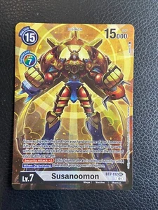Susanoomon BT7-112 SEC Next Adventure - Tarjeta Digimon - Arte Alternativo Antiguo - Imagen 1 de 2