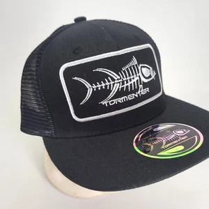 Tormeter Ocean Mütze Kappe Fischgräten Angelgerät Köder Snapback Trucker schwarz - Bild 1 von 10