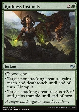 MTG Magic the Gathering Ruthless Instincts (136/189) Fate Reforged LP - Image 1 of 1