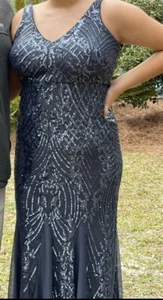 Galina Signature Prom, Evening Gown,Homecoming,Wedding Guest Size 12( Worn Once) - Picture 1 of 6