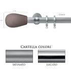 Scorritenda Bastone per Tenda Alluminio Strappo Corda con Anelli CALICE Vami  