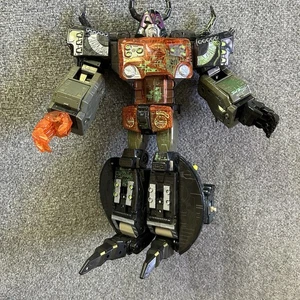 Transformers Unicron Energon Black Supreme Armada  Hasbro Not Complete - Picture 1 of 10