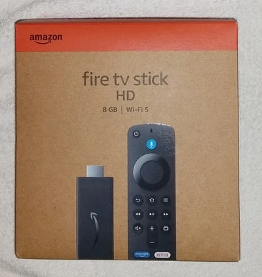 Amazon Fire TV Stick HD mit Alexa Sprachfernbedienung  1080p HD HDMI WiFi - Bild 1 von 2
