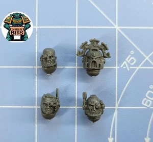 Warhammer 40K Space Marines HQ Command Tanks Captain Heads - Picture 1 of 2