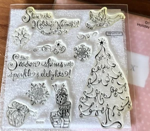 CTMH D1376 HOLIDAY WARMTH ~ The Season shines with sparkle & delights!, sequins - Picture 1 of 2