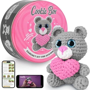 Cookie Box Juego de ganchillo para principiantes - Regalo - para niños (13+) - Imagen 1 de 7