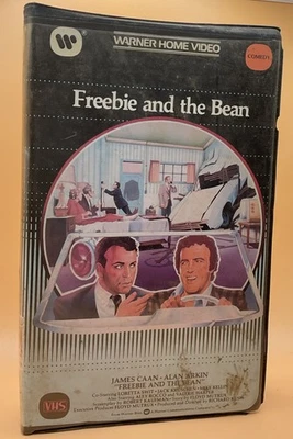 Freebie and the Bean VHS 1974, 1984 Warner Home Video Clamshell *Buy 2 Get 1* - Image 1 of 3