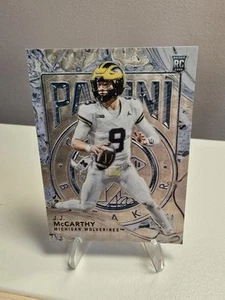 2024 Panini The National Case Breaker J.J. McCarthy 8/10 Silver Rare #JM RC - Bild 1 von 4