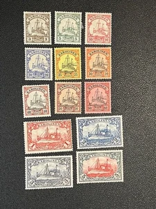 Deutsche Karolinen Inseln Briefmarke 7-19 MH (Paar Gummiausgaben) - Bild 1 von 1