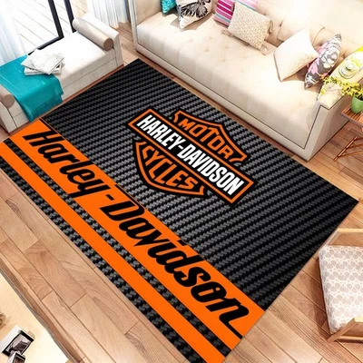 Harley Rug,For Bedroom Harley Rug,Fan Rug, For Living Room Harley Rug,Harley Rug - Image 1 of 4