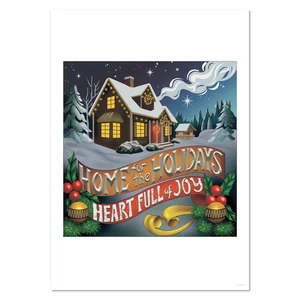 Wandposter / Drucke "Zuhause für die Feiertage: Freude pur" (PP051414) - Bild 1 von 12