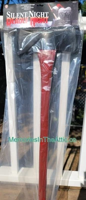 Trick Or Treat Movie Silent Night Deadly Night Billy Chapman's 34"  Axe Prop NEW - Image 1 of 4