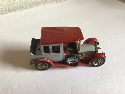 ** Modelos de caja de cerillas vintage de antaño Y-7 1912 Rolls Royce Lesney Foto 1 de 4