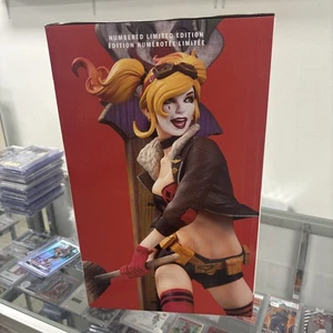 Statua in resina DC Bombshells Harley Quinn versione Deluxe 2 fumetto DC Comics - Foto 1 di 4