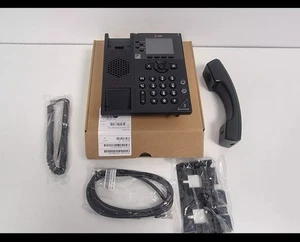 NEW POLY VVX 350 BUSINESS HOME OFFICE IP PHONE Polycom 6 lines POE Sealed - Picture 1 of 4