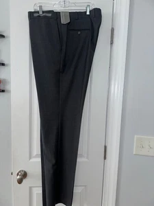 NW$160 Ashworth Flexible Fit Mens Wool Blend Grey Unhemmed Made in Canada 42 - Picture 1 of 9