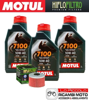Cutting Kit 3 OIL [MOTUL] 7100 10w40 + FILTER Honda XR 400 R 1999 2000 2001 - Image 1 of 4