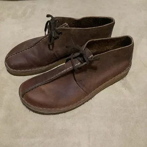 Clarks Originals DESERT TREK Stiefel BIENENWACHS Leder Kreppsohle US 9M - Bild 1 von 11