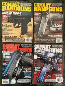 4 x Combat Handguns Magazine November, December 2002, February, August 2003 - Picture 1 of 1