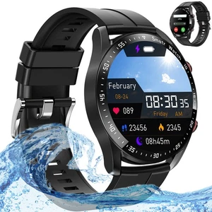 2025 Smart Watch Uomo/Donna Impermeabile Smartwatch Bluetooth per iPhone Samsung US - Foto 1 di 30