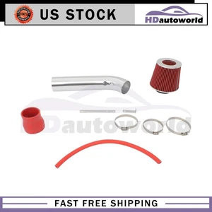 Short Ram Air Intake Kit + Filter Fits Honda Civic EX EX-R HX Si Coupe - Picture 1 of 9