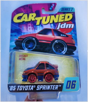 Car Tuned JDM Series 2 '85 Toyota Sprinter Chase #06 Brand New  AE86 Chase  - Image 1 of 4