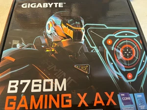 Gigabyte B760M GAMING X AX Intel 1700 Socket Motherboard Micro-Atx 4X Ddr5 Slots - Picture 1 of 3
