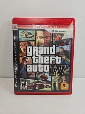 Grand Theft Auto IV - Greatest Hits (PlayStation 3, 2008)  No Manual - Image 1 of 3