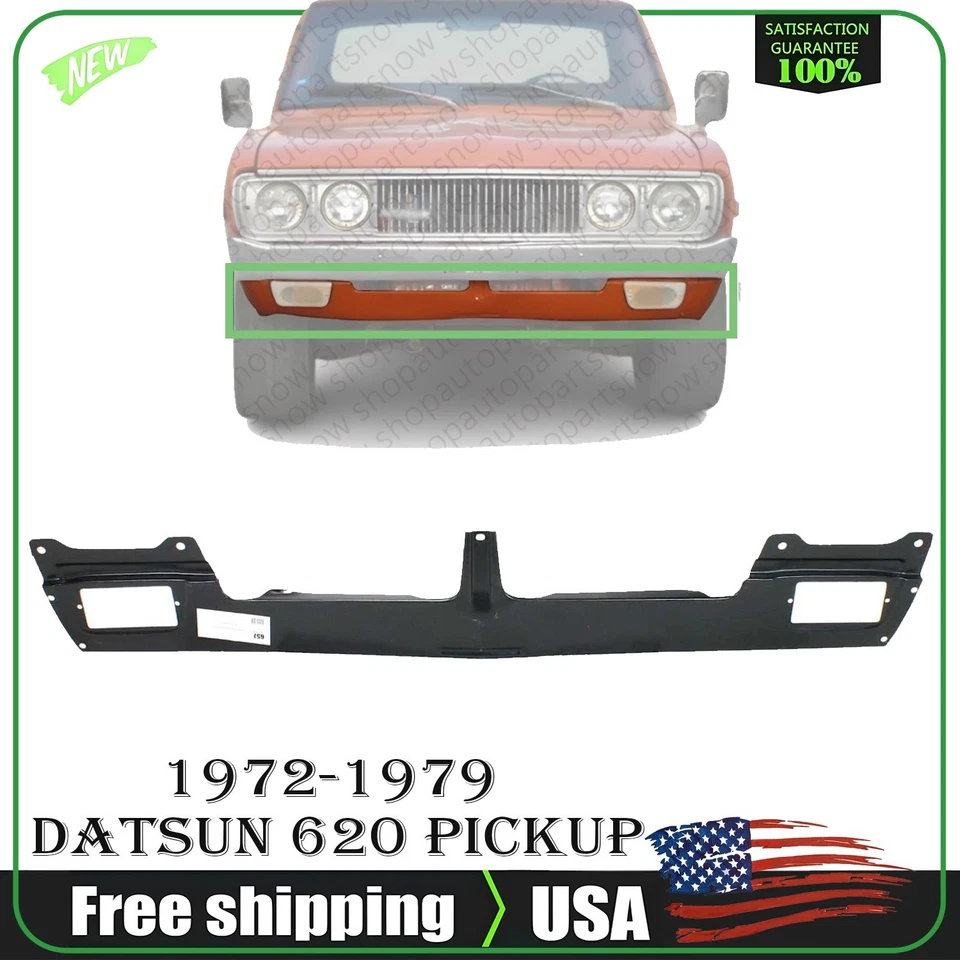Front Lower Valance Air Dam Deflector Primed For 1972–1979 Datsun 620 Pickup Foto 1 de 4
