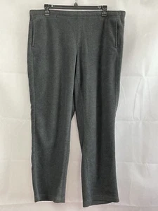 Columbia Sweatpants Fleece Pants Mens Size XL Gray Drawstring Pockets Elastic J2 - Picture 1 of 12