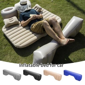 Car Rear Seat-Gap Inflatable Mattress Air Bed Back Seat Travel Camping Rest Pad - Picture 1 of 16
