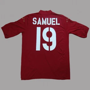 ROMA MAGLIA SAMUEL DIADORA HOME JERSEY VINTAGE MAILLOT TRIKOT SHIRT 2003-2004 - Imagen 1 de 10