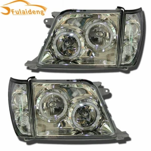 For Toyota Prado LC90 FJ90 2700 3400 1996-2002 LED Headlights Headlamp Assembly - Picture 1 of 8